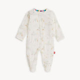Pijama Magnetic Footie Safari Blanca