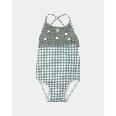 Traje de Baño para Niña Caqui