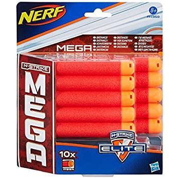 Refil Disparador Nerf Set 10 Mega