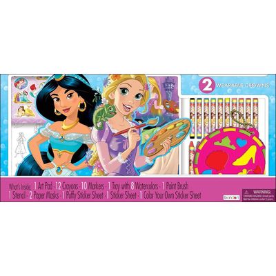 Set de Libro de Colorear y Aventura Princesas Disney