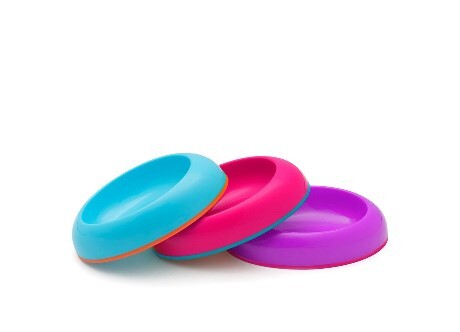 Plato Hondo Antideslizante Set de 3 unidades para Niñas