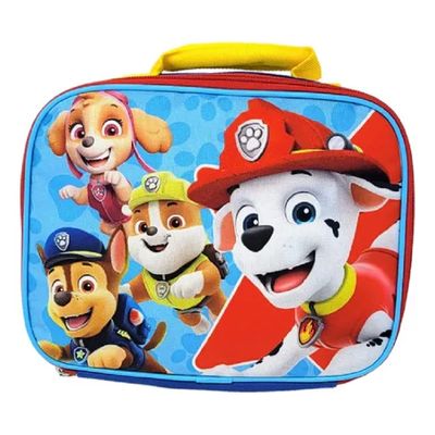 Mochila Con Bolsillo 16"  y Lonchera Paw Patrol