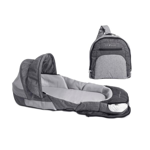 Cuna Portable Dlx Bebe - Charcoal Twee