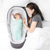 Cuna Portable Dlx Bebe - Charcoal Twee