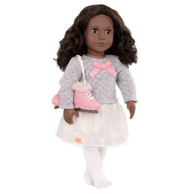 Our Generation Muñeca 18 pulgadas - Demi Patina en Hielo