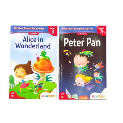 Libro Nivel 3 - Alice in Wonderland & Peter Pan Surt.