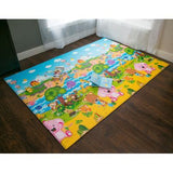 Mat de Piso 6.9  x 4.6 x .13 pies Estilo Pingko Friends