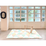 Mat de Piso 6.9  x 4.6 x .13 pies Estilo Giraffe In Love