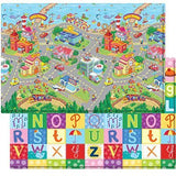 Mat de Piso 6.9  x 4.6 x .13 pies Estilo Zoo Town