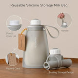 Set 2 Bolsas Reusable para Almacenar color Lila/Beige