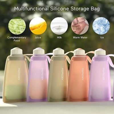 Set 2 Bolsas Reusable para Almacenar color Lila/Beige