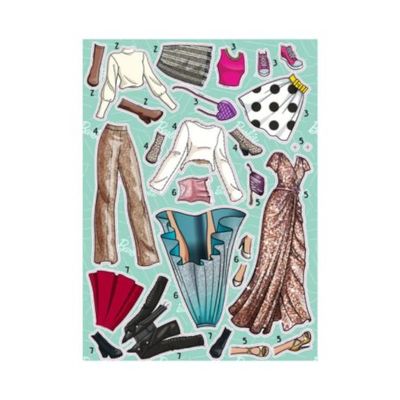 Libro Stickers Vistiendo La Moda Barbie