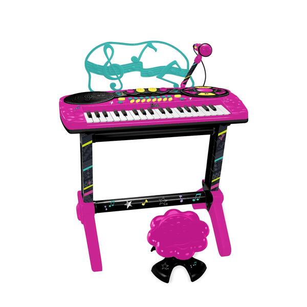 Barbie -Teclado Con Base Fashionista