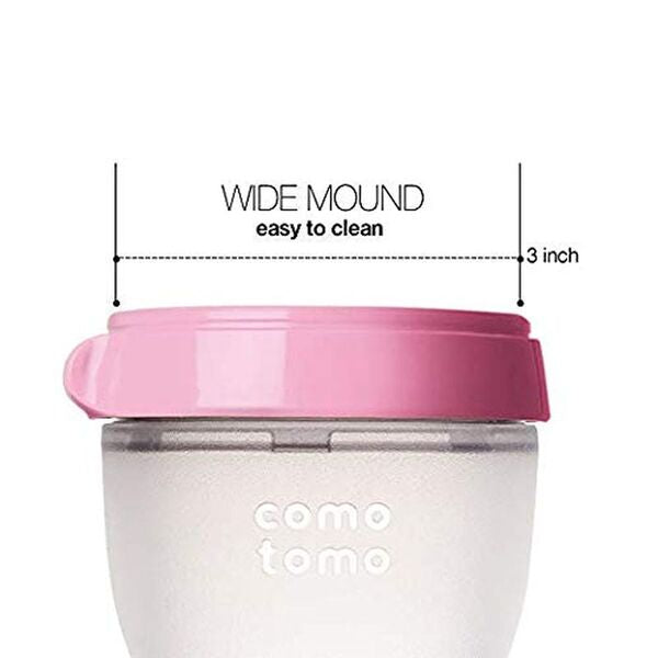 Comotomo Set Biberones Bebé Rosado