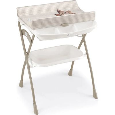 Bañera Plegable Volare Crema/Blanco