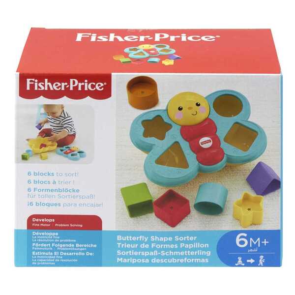 Fisher Price Mariposa Sorteadora Formas