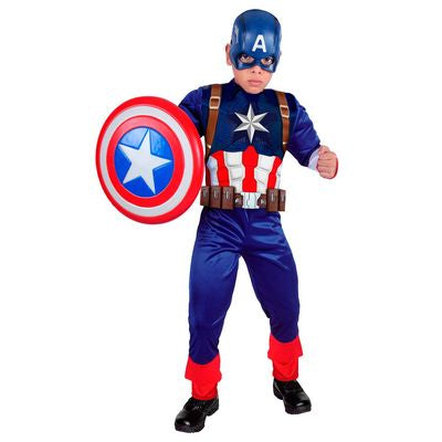 Disfraz de Capitán América para Niño 4 años