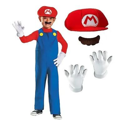 Disfraz de Mario Bros para Niño 4 años