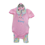 Ropita Pantalon 0-9m Niñas Set 3 Piezas