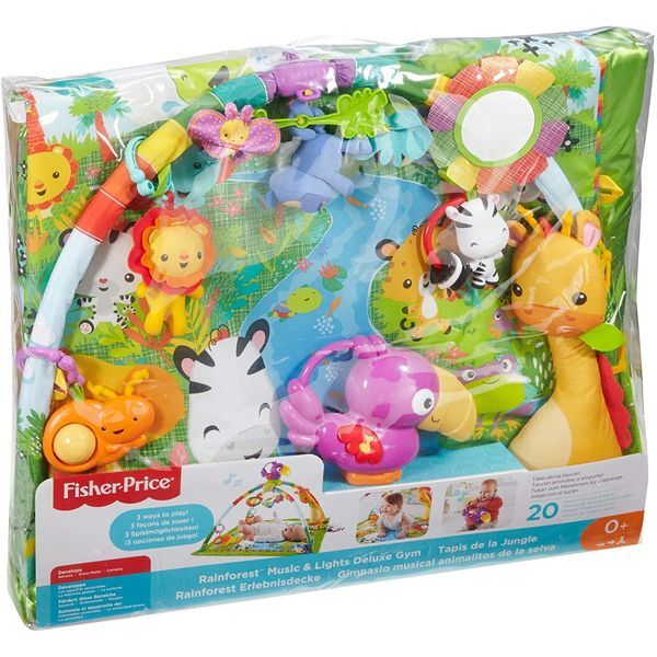 Fisher Price - Gimnasio Deluxe Animalitos de la Selva