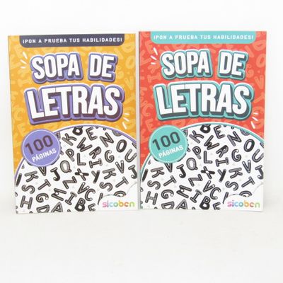 Libro Sopa de Letras Prueba Habilidades