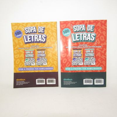 Libro Sopa de Letras Prueba Habilidades