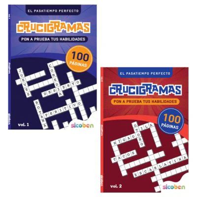 Libro de Crucigramas Sicoben Surtido