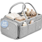 Organizador Portátil Para Pañales Gris