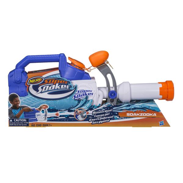 Nerf Super Soaker - Disp. Agua Soakzooka