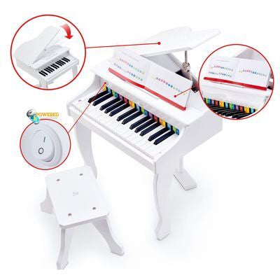 Piano de Lujo Grand Piano Blanco