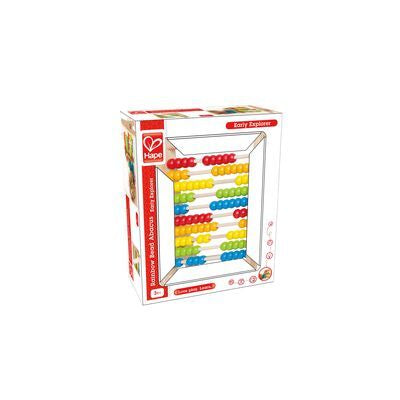 Abacus De Madera De Canicas Arcoiris