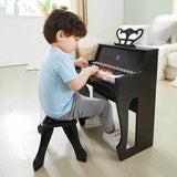 Piano con Luces y Banco Negro