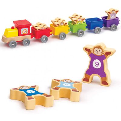 Tren de Números Monos