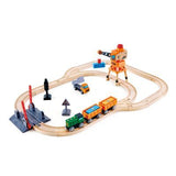 Set Tren Cruza Grúa