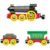 Tren de Vapor Retro con Luces y Sonidos