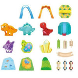 Pista de Dinosaurios en Cubeta