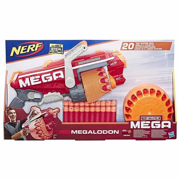 Nerf Disparador - Mega Megalodon