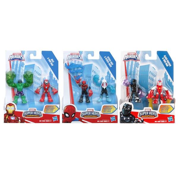 Super Heroes - Set 2 Figuras Surt