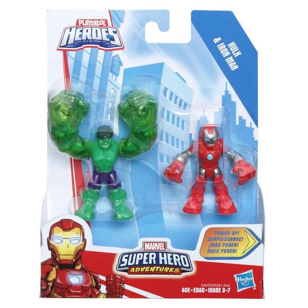 Super Heroes - Set 2 Figuras Surt