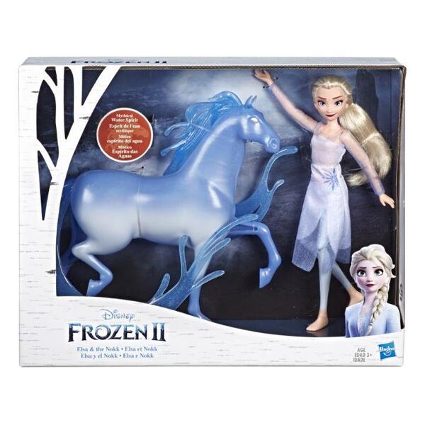 Frozen - Muñeca Básica Elsa Y Nokk