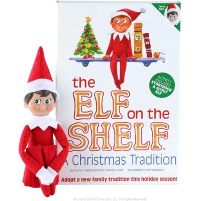 The Elf on the Shelf – Tradición Navideña con Libro y Elfo S