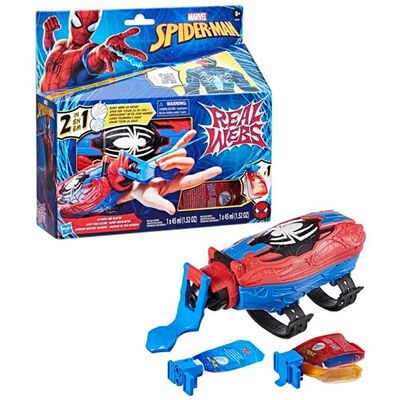 Spider-Man - Disparador Webs Real 2 en 1