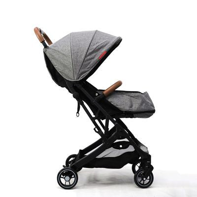 Coche Premium Baby y Silla Para Carro (Gris)