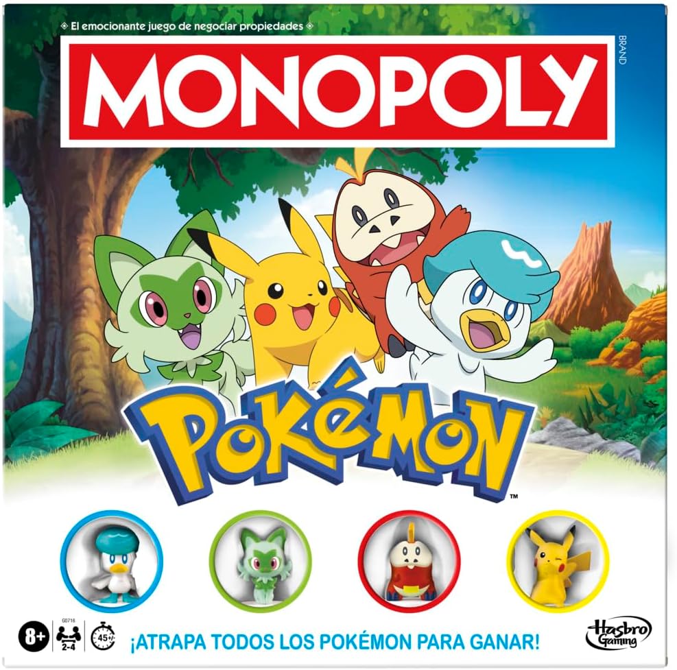 Juego de Mesa Monopoly Pokemon