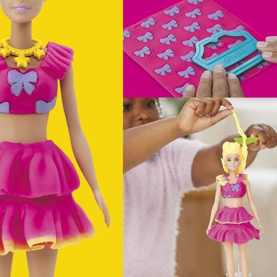 Play-Doh Set Diseño de Ropa Barbie