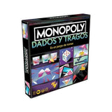 Juego de Mesa - Monopoly Dados y Tragos