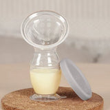 Recolector de Leche con Tapa Gen 2 100ml Gris