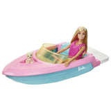 Barbie Bote Acuático Con Muñeca