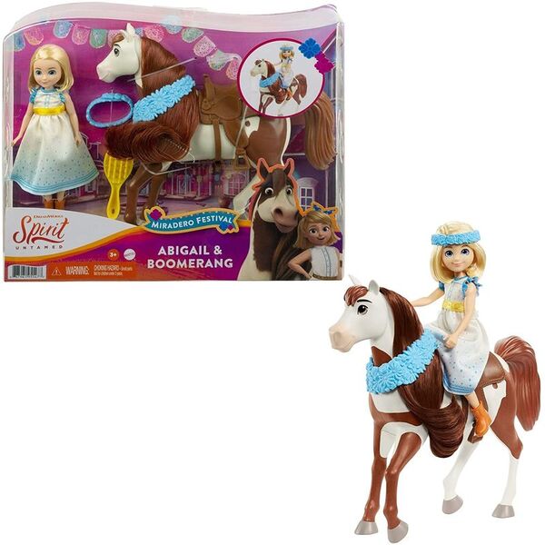 Spirit Festival Deluxe Muñeca y Caballo