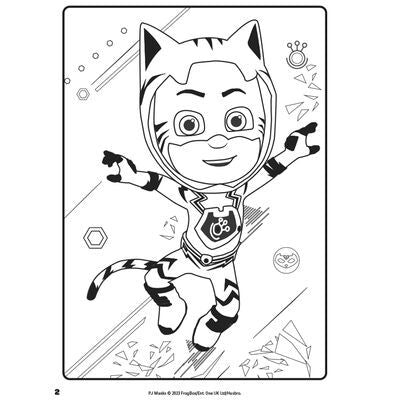 Libro de Colorear 24 Pagina PJMASK